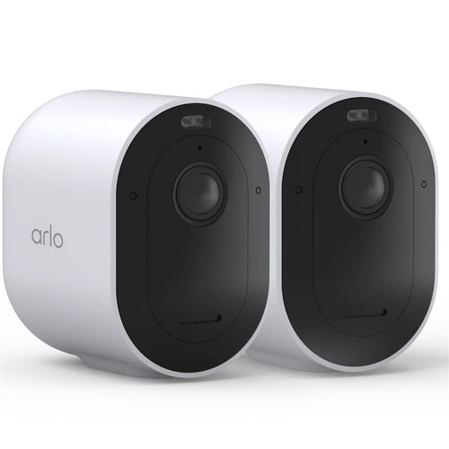 Arlo  Pro 6 2K Outdoor Wire-Free Battery Camera - 2 Pack
