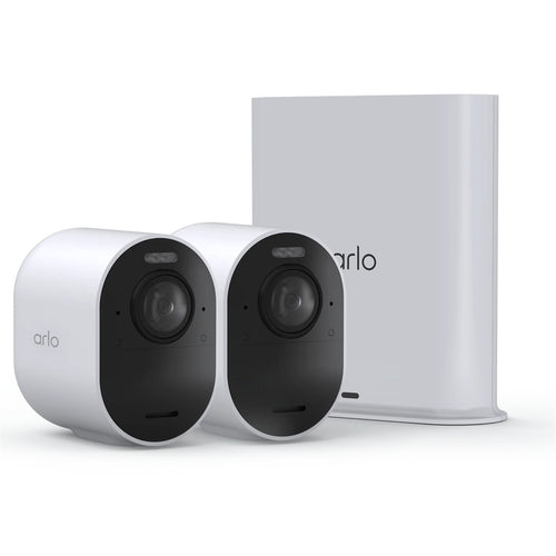Arlo  Ultra 3 4K Outdoor Wire-Free Battery Camera - 2 Pack