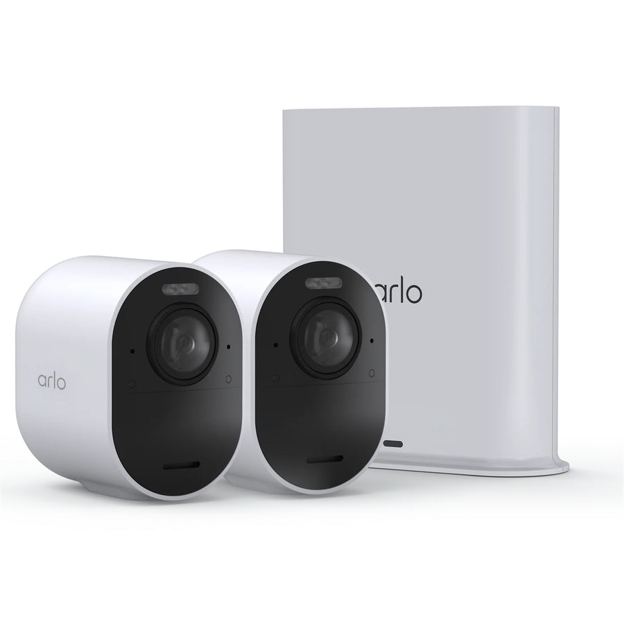 Arlo  Ultra 3 4K Outdoor Wire-Free Battery Camera - 2 Pack