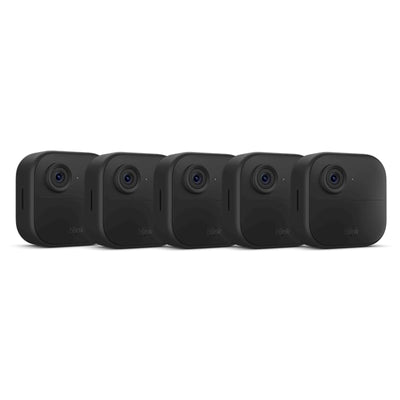 Blink  Outdoor 4  Camera - Black - 5 pack - HD 1080p - Wire Free