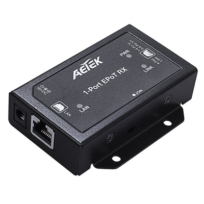 AET-TE10-110-RX - AETEK TE10-110-RX 1-Port EPoT RX Adapter 56V Input.x