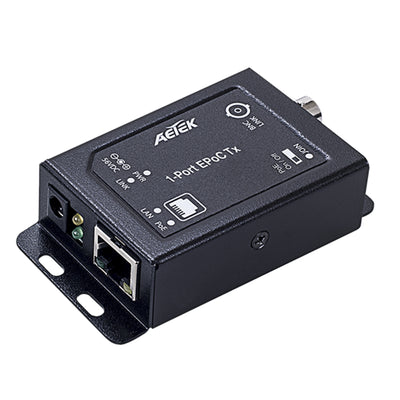AETEK Inside Ethernet & Power Coax TX EPoC adapter 1-1 Port