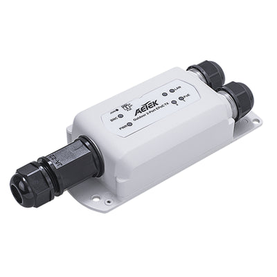 AET-XE22-120-TX - AETEK Outside Ethernet & Power Coax TX EPoC adapter IP67 1-2