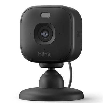 Blink  Mini 2K+ Indoor/Outdoor Plug-in Security Camera  - Black