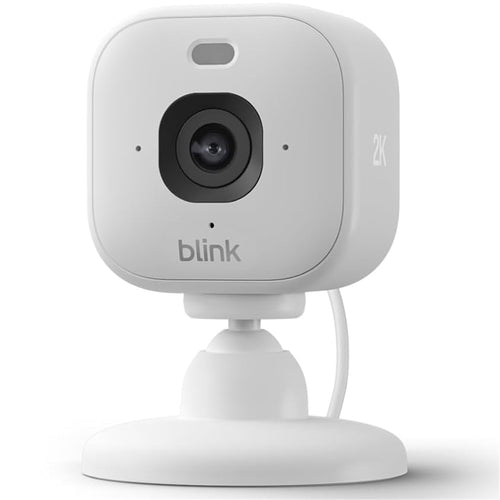 Blink  Mini 2K+ Indoor/Outdoor Plug-in Security Camera  - White