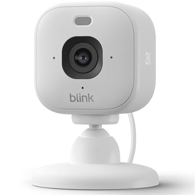 Blink  Mini 2K+ Indoor/Outdoor Plug-in Security Camera  - White