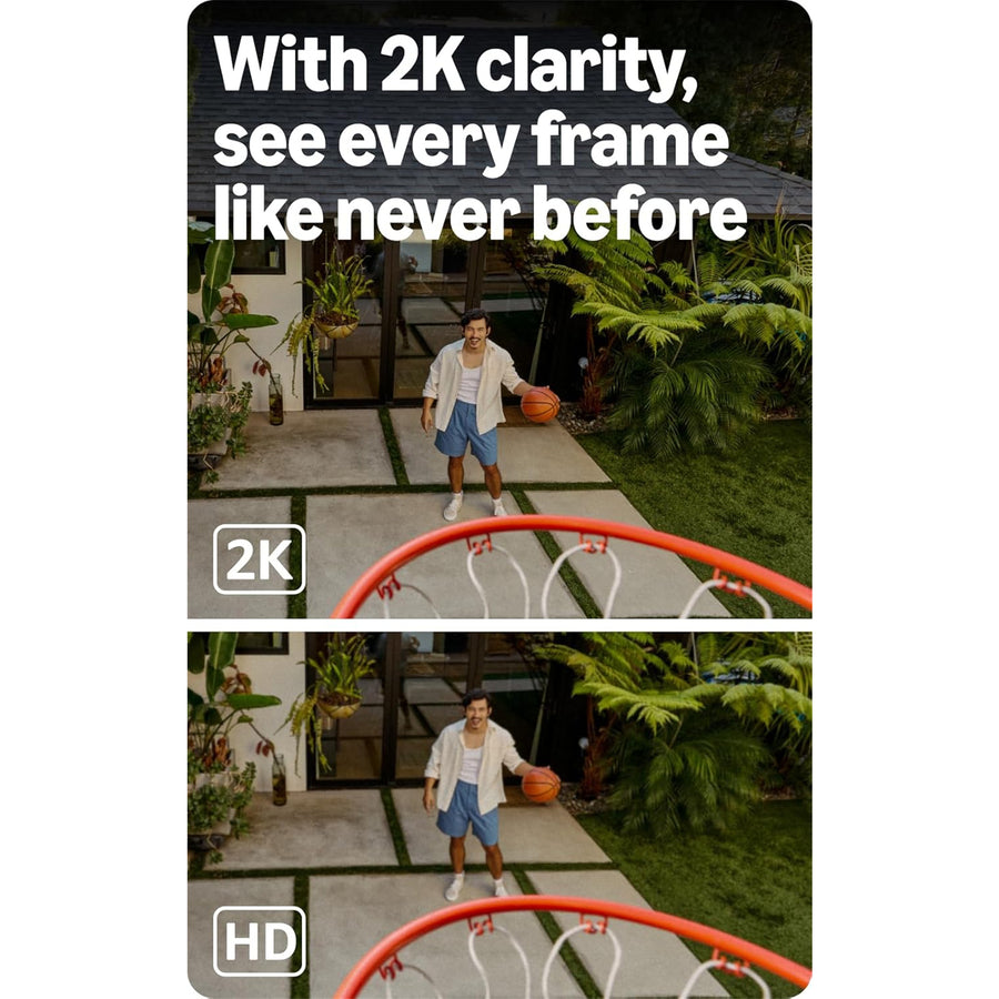 Blink  Outdoor  Camera - Black - 3 pack - 2K+ - Wire Free