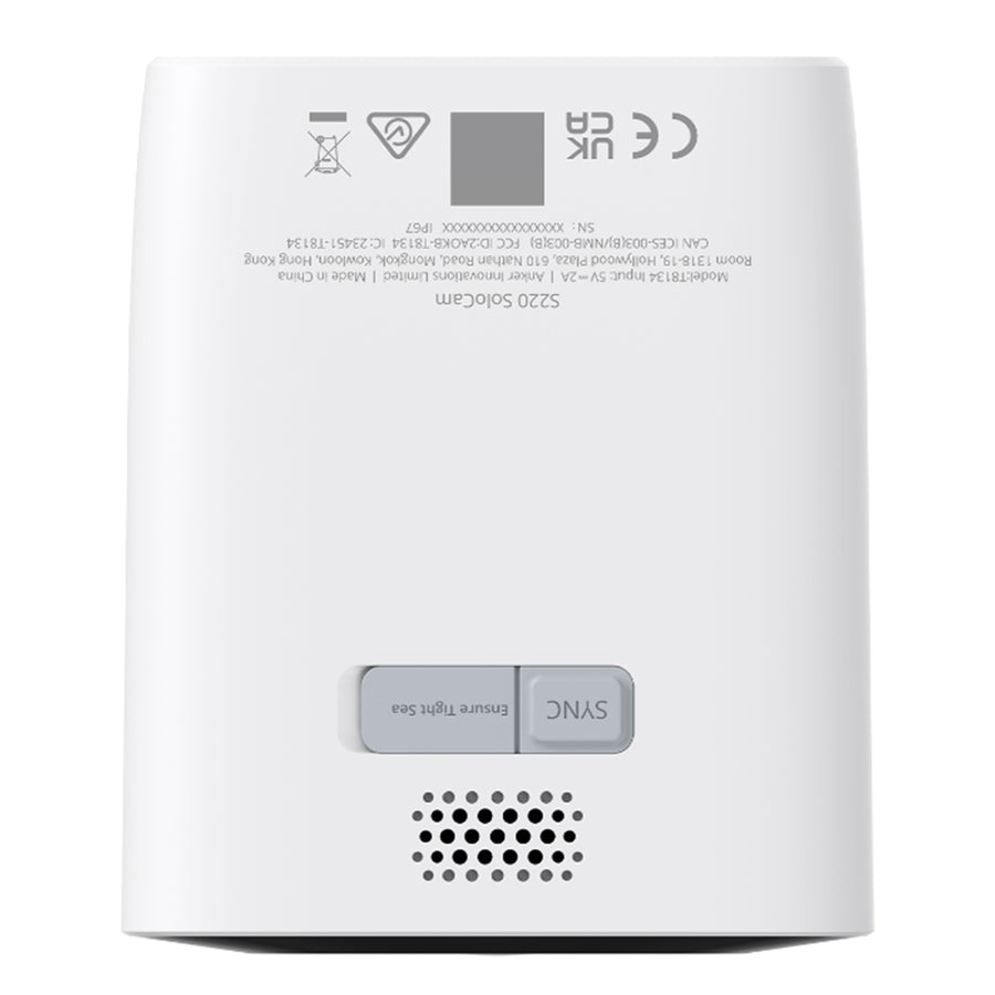 Eufy Security SoloCam S220 2K Outdoor Wire-Free Battery Solar Camera Kit - 4 Pack