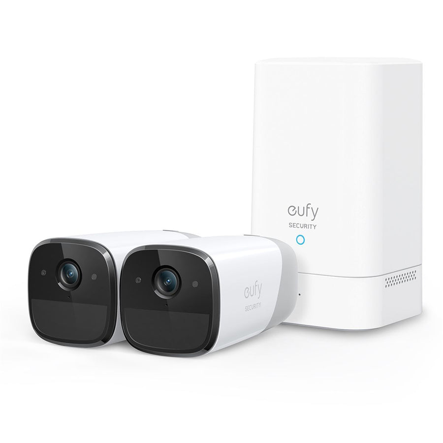 Eufy  eufyCam 2 Pro 2K  Outdoor Wire-Free Security Camera Kit - 2 Pack