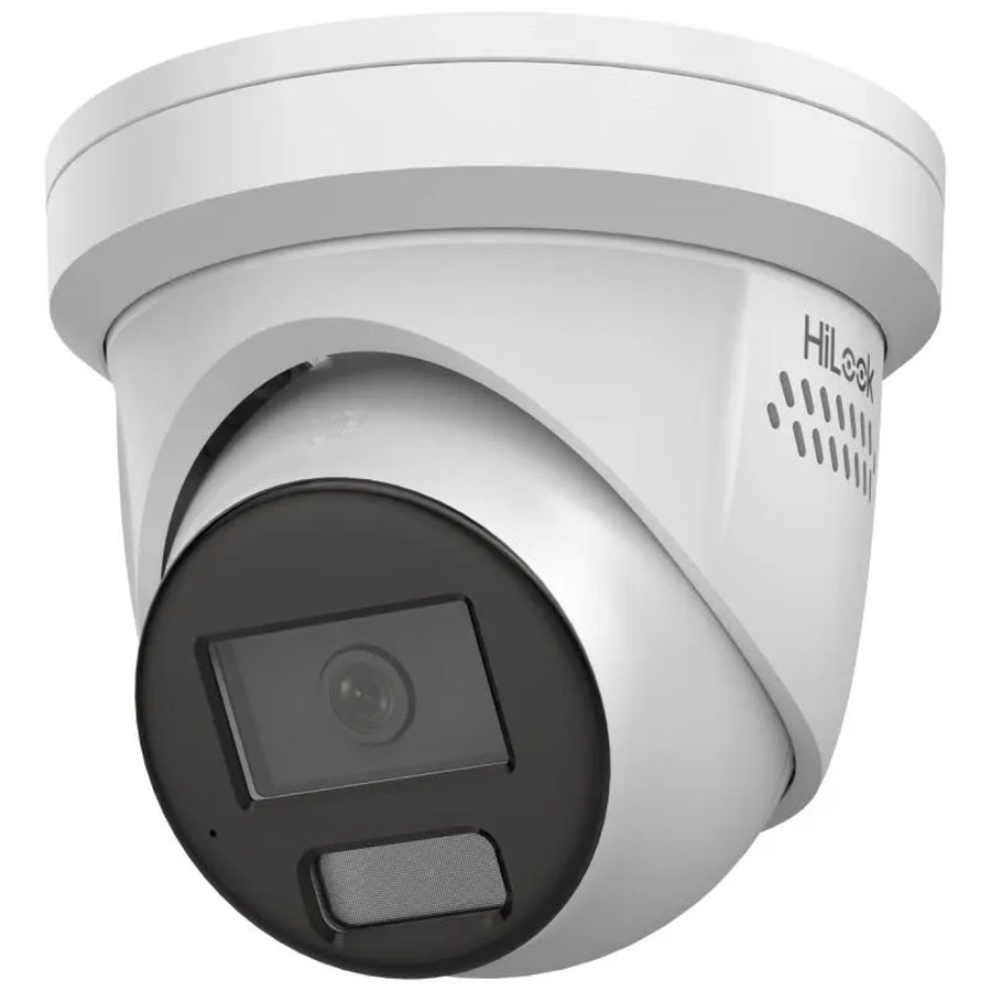 HiLook IPC-T269H-MU-2-8 - 6MP IP Fixed Turret Camera w/ Active Colour Deterrence Strobe Light & Audio Alarm 2.