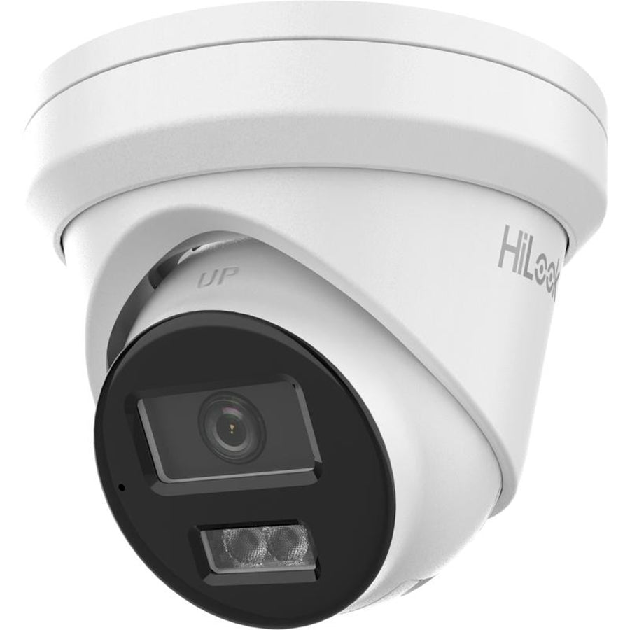 HiLook IPC-T282H-MU-2-8 - 8MP IP POE Turret Camera w/ 2.8mm Fixed Lens White