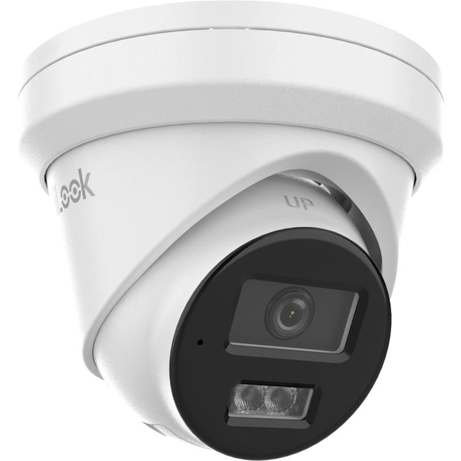 HiLook IPC-T282H-MU-2-8 - 8MP IP POE Turret Camera w/ 2.8mm Fixed Lens White