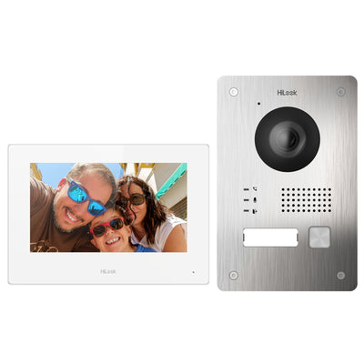 HiLook HA-KIT-PY2 2-WIRE INTERCOM KIT WITH 7" COLOUR TOUCH SCREEN & 2MP CAMERA