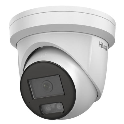HiLook IPC-T289H-MU-2-8 - 8MP IP Fixed Turret Camera w/ Active Colour Deterrence Strobe Light & Audio Alarm 2.8