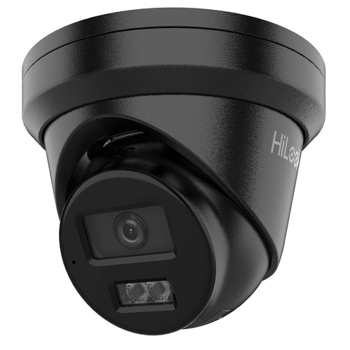 HiLook  IPC-T361H-MU-BLK (2.8mm) 6MP/3K+ Outdoor Turret PoE Camera  - Black