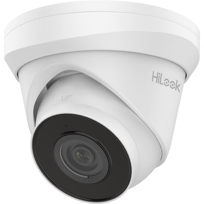HiLook 4MP IP Turret Camera with 2.8mm Fixed Lens.