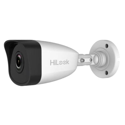 HiLook IPC-B140H-2-8 - 4MP IP PoE Bullet Network Camera w/ 2.8mm Fixed Lens. Supports H265 IR up to 30m