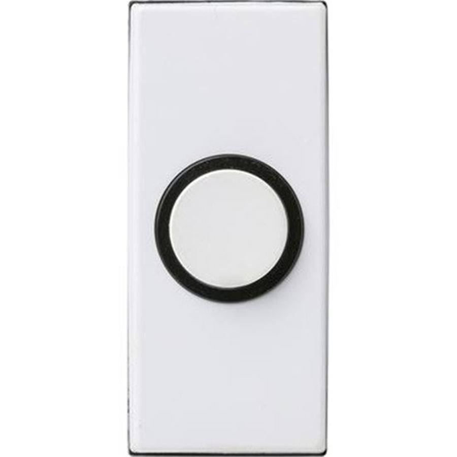 HONEYWELL D814 - Sesame Push DoorBell. Wired IP40 Fixings Included