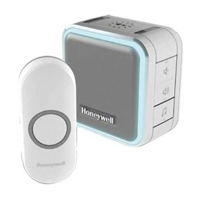 HONEYWELL HONDC515NGA - Wireless Series 5 Portable Doorbell Halo Light & Push Button. 6x Selectable