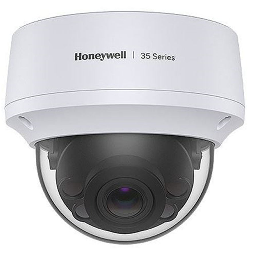 HONEYWELL HC35W45R3 - 35 Series 5MP WDR IR IP Dome Camera w/ 2.8mm Fixed Up to 40M IR. Rugged Outdoor