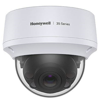 HONEYWELL HC35W48R2 - 35 Series 8MP WDR IP Dome Camera. 2.7-13.5mm Motorized Up to 40M IR. Rugged Outdoor
