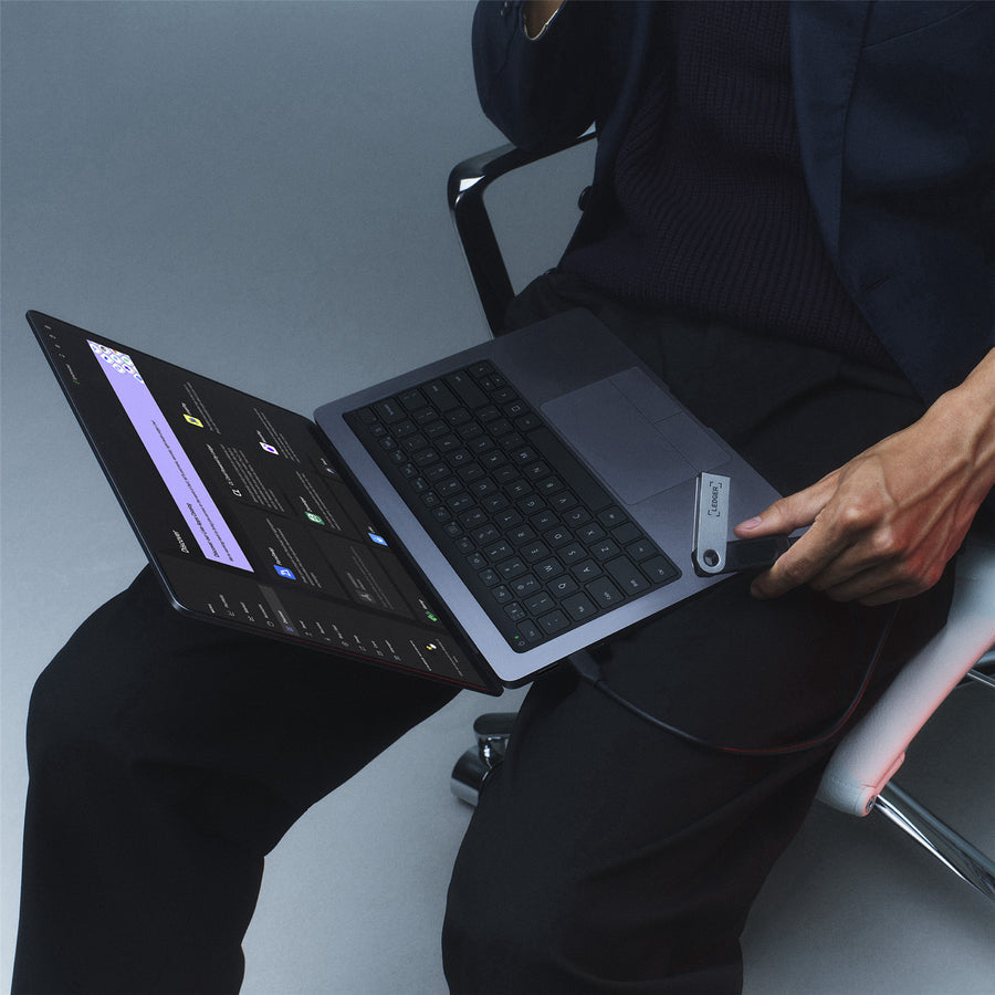 Ledger LNSP-FULL-PURPLE-ENCNTH - Nano S Plus - Amethyst Purple AU