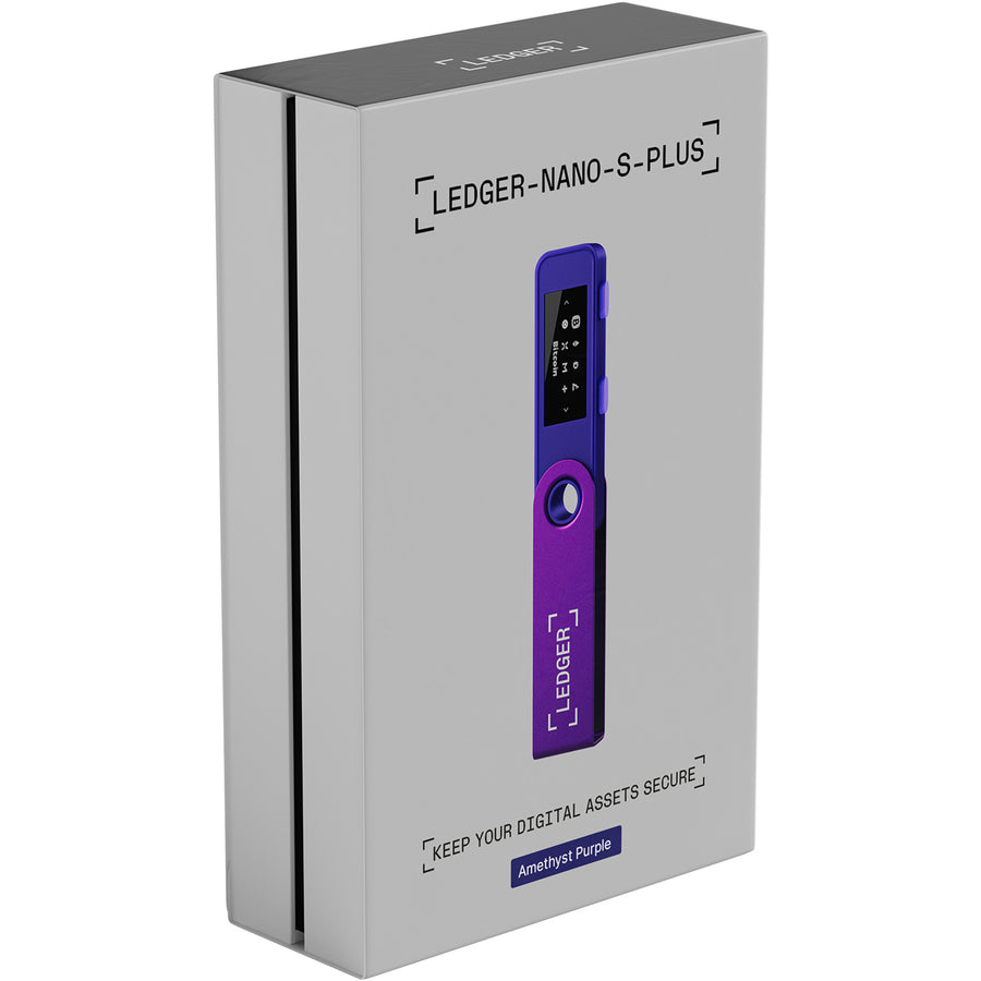 Ledger LNSP-FULL-PURPLE-ENCNTH - Nano S Plus - Amethyst Purple AU