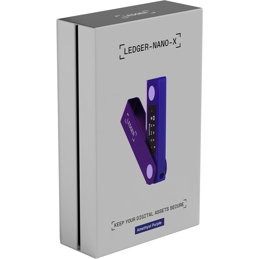 Ledger LNX-FULL-PURPLE-ENCNTH - Nano X - Amethyst Purple AU