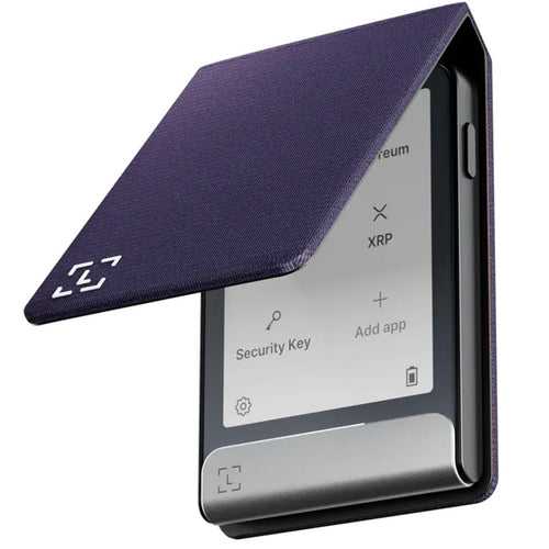 Ledger Flex - Magnet Folios Case- Aubergine