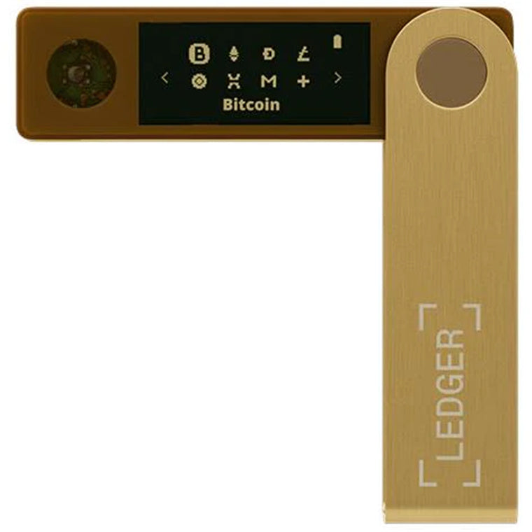 Ledger LNX-GOLD-ENZHTTH - Nano X - Gold AU