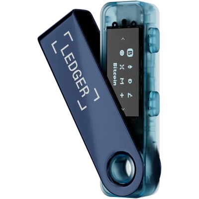 Ledger Nano S Plus Crypto Hardware Wallet - Neptune Blue