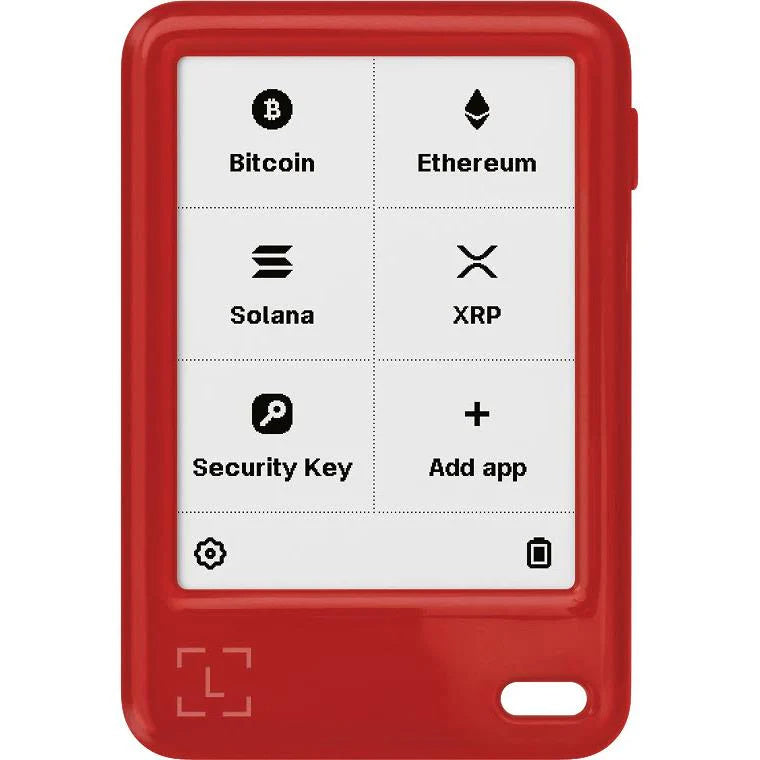 Ledger Nano Gen 5 Cherry Red + Recov Key - AU