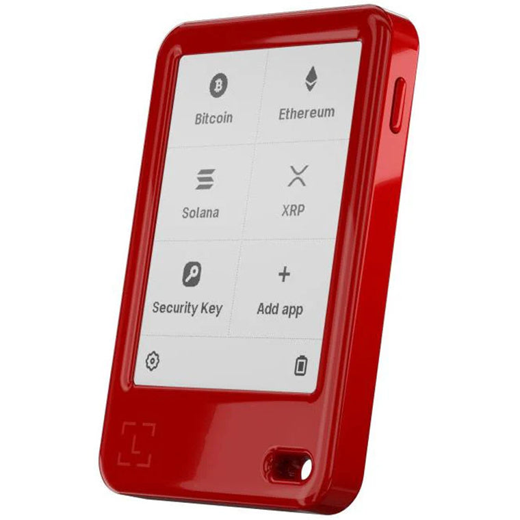 Ledger Nano Gen 5 Cherry Red + Recov Key - AU