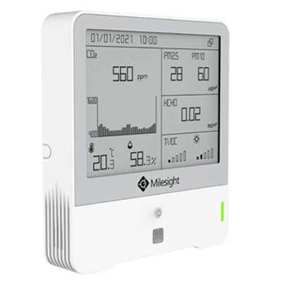 AM319-O3-915M - Milesight LoRaWAN AU915/AS923 9 in 1 Indoor Ambience Monitoring IoT Sensor (O3 Version)