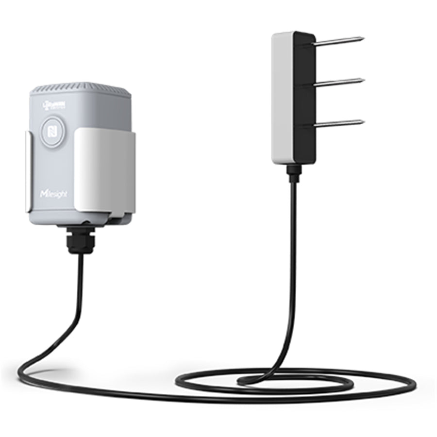 EM500-SMTC-MEC20-915M - Milesight LoRaWAN AU915/AS923 Outdoor Soil Moisture, Temp and Conductivity IoT Sensor