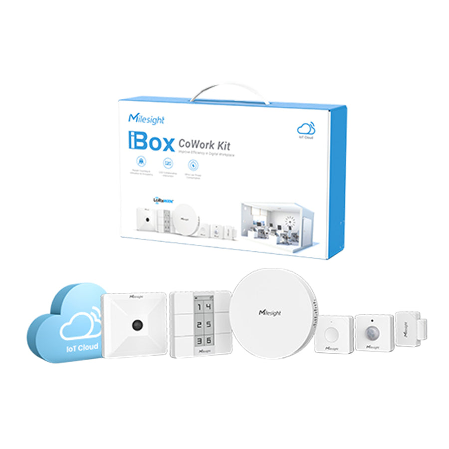 iBox-CoWork-Kit - Milesight Co-Work iBox Value Kit - LoRaWAN AU915/AS923 IoT Starter Kit