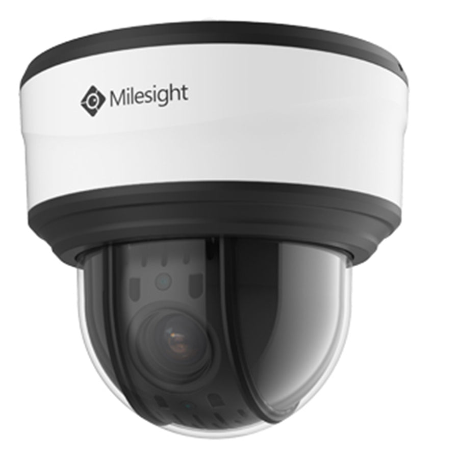MS-C2971-X12RPE - Milesight 2MP NDAA 12X AI Mini PTZ Dome Network IP Camera - Multi Cable Out