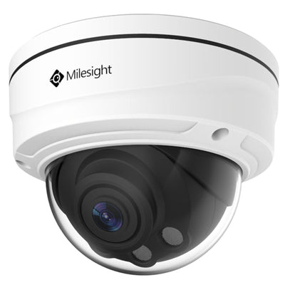MS-C2972-RFLPE - Milesight NDAA 2MP AI LPR Motorized Zoom Pro Dome Network IP Camera - Multiport