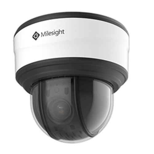 MS-C5371-X12PE - Milesight 5MP 12X AI Mini PTZ Dome Network IP Camera - Multi Cable Out