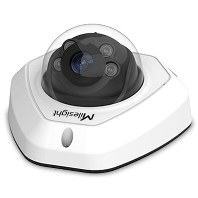 MS-C5373-PD - Milesight 5MP NDAA AI Vandal-proof Mini Dome Network Camera - Cable Out