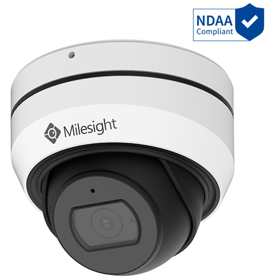 MS-C5375-FPD - Milesight 5MP NDAA AI Motorized Dome Network Camera