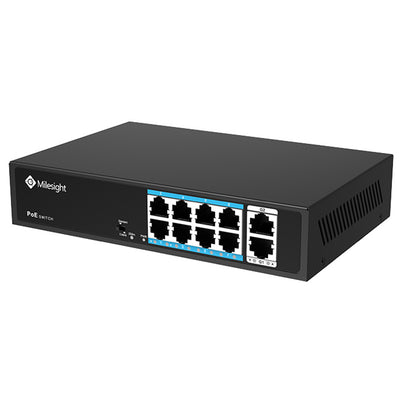 Milesight MS-S0208-GL - MS 8-Port PoE Switch