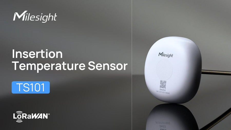 TS101-915M - Milesight TS101 LoRaWAN AU915/AS923 Insertion Temperature IoT Sensor