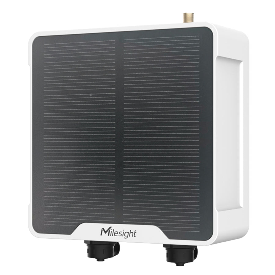 Milesight UC501-EA AU915/AS923 Solar Powered LoRaWan Controller with External Antenna Connectors and GPIO/AI/RS232/RS485/SDI12