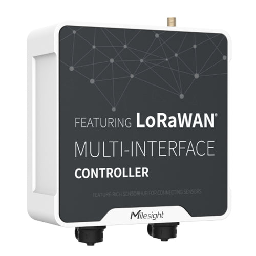 UC502-915M-EA - Milesight UC502-EA AU915/AS923 LoraWan IoT Controller with External Antenna Connectors and GPIO/AI/RS232/RS485/SDI12