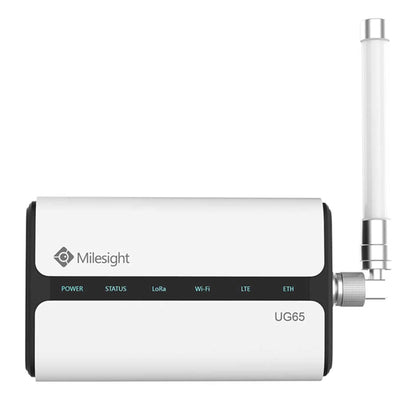 UG65-L00AU-915M-EA - Milesight UG65 AU915/AS923 Indoor Cellular LoRaWAN Base Station with WiFi and PoE