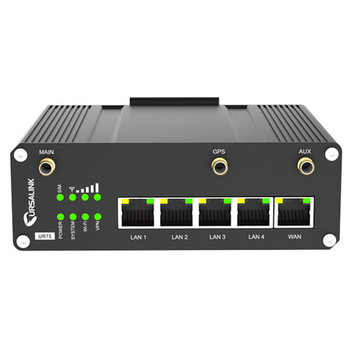 Milesight UR35-L00AU-W-P - Ursalink UR35 Industrial 3G/4G/LTE PoE router with WiFi