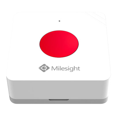 WS101-SOS-915M - MIlesight LoRaWAN AS923/AU915 IoT Smart SOS Button (Red)