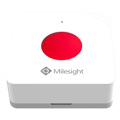 WS101-SOS-915M - MIlesight LoRaWAN AS923/AU915 IoT Smart SOS Button (Red)
