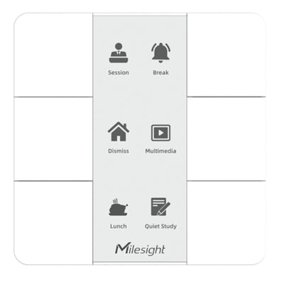 WS136-915M - Milesight LoRaWAN AS923 IoT 6 Button Smart Scene Panel